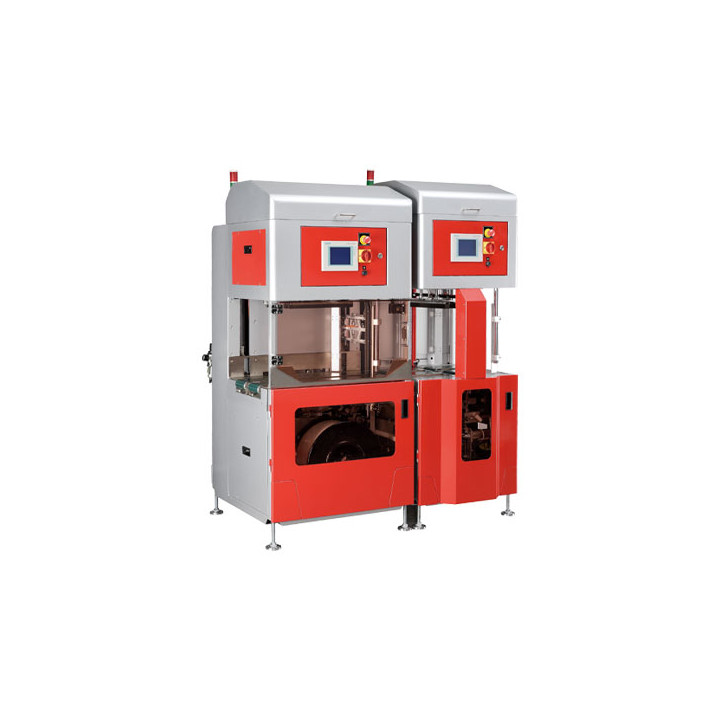 STEP TP-702NIL Fully Automatic Strapping Machine for In-Line Cross Strapping